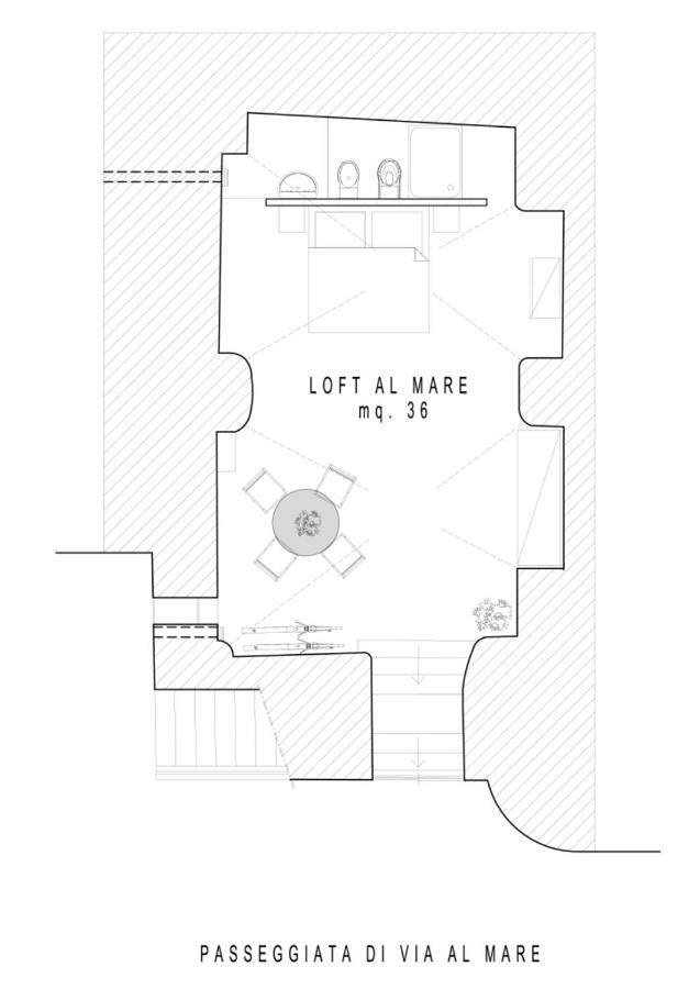 샌로렌조알메어 Loft Al Mare 빌라 외부 사진